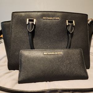Michael Kors handbag and wallet